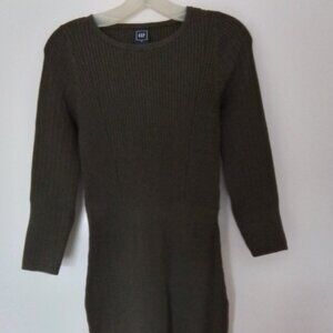GAP Sweater Dress size M, Green